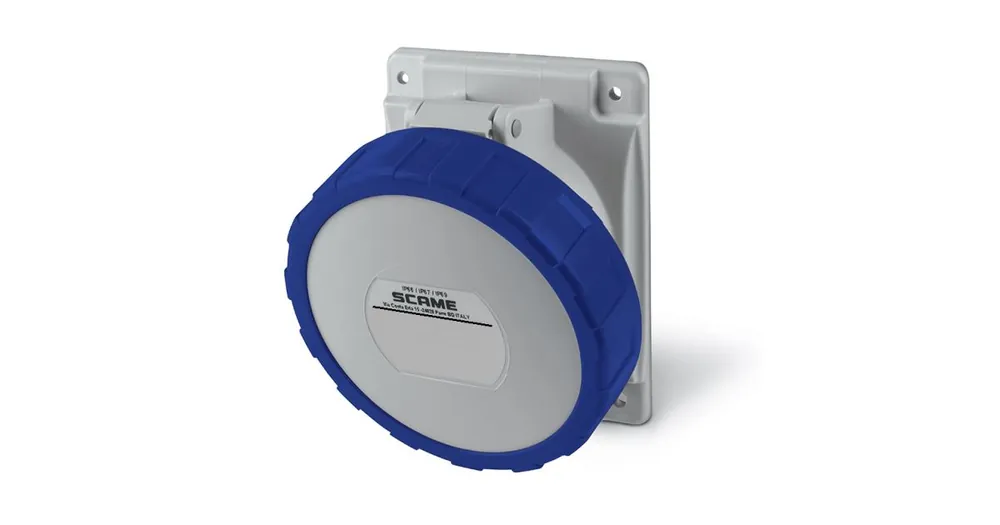 Zásuvka vestavná OPTIMA šikmá, 2P+E, 230V/ 32A, IP67 SCAME - 418.3263 Objednat Nyní