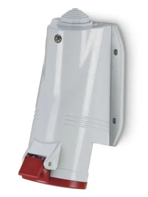 Dokud Zásoby Vydrží Zásuvka nástěnná OPTIMA 3P+E 32A 400V IP44 SCAME - 513.3256