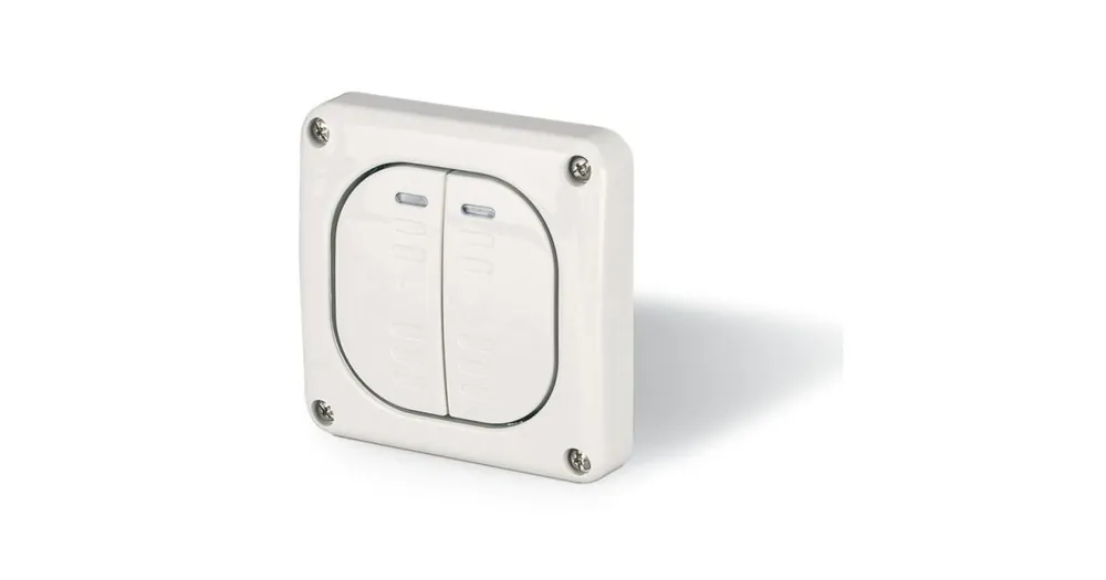 Originální Přepínač č.5B (6+6) PROTECTA IP66 šedá SCAME - 137.3221