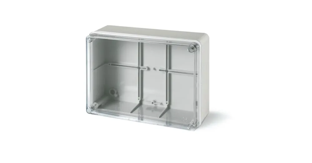 Krabice rozbočovací SCABOX IP56, průhledný kryt, 190x140x70mm SCAME - 686.227 Přímo Od Výrobce