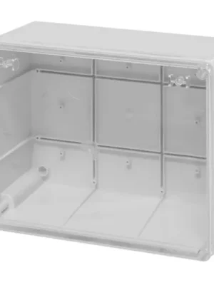 Super Cena Krabice rozbočovací hluboká SCABOX IP56, průhledný kryt, 240x190x125mm SCAME - 686.428
