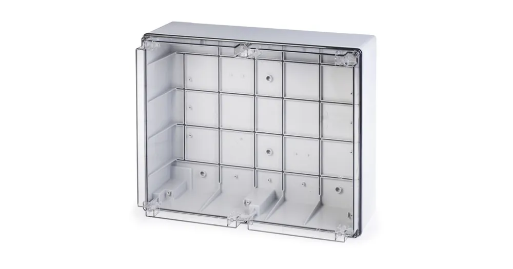 Poslední Šance Krabice rozbočovací hluboká SCABOX IP56, průhledný kryt, 450x370x166mm SCAME - 686.431