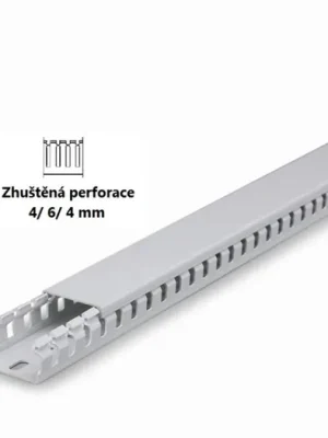 Úložný perforovaný žlab š100xv60mm/ 2m SCAME - 874.R0060 Nejlepší Volba
