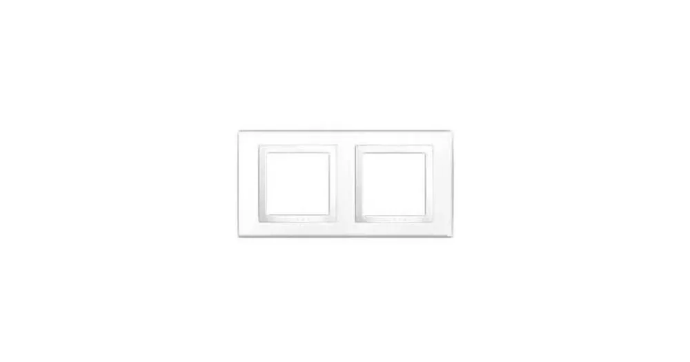 MGU2.004.18 Krycí rámeček 2-násobný polar/ polar Unica Basic SCHNEIDER Objednat Nyní