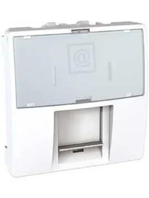 Aktuální MGU3.411.18 Datová zásuvka RJ45 S-One, kat.5e UTP, polar Unica SCHNEIDER