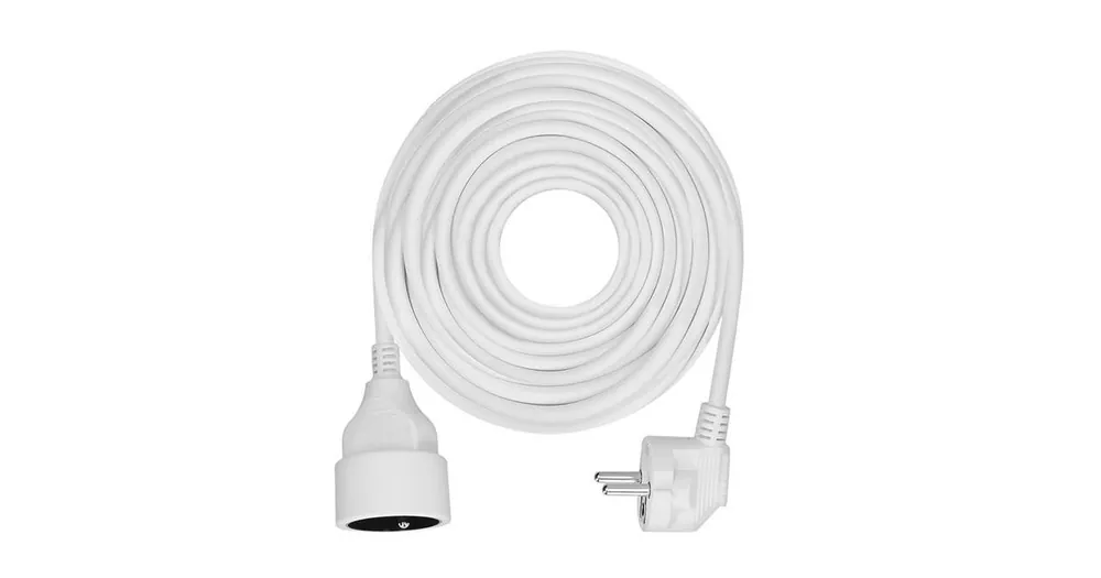 Sleva Přívod prodlužovací 1Z 3x1mm2 10m bílá PS16 Solight