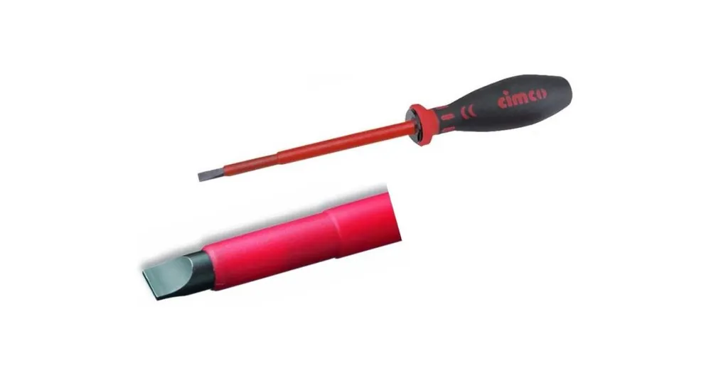Šroubovák plochý VDE 2,5x0,4x75x180mm 117701 CIMCO Zlevněný